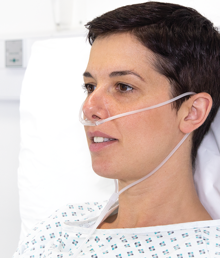 Flexicare Straight Oxygen Nasal Cannula w/Star Lum - Adult Nasal Cannula with Star Lumen - 032-10-022U