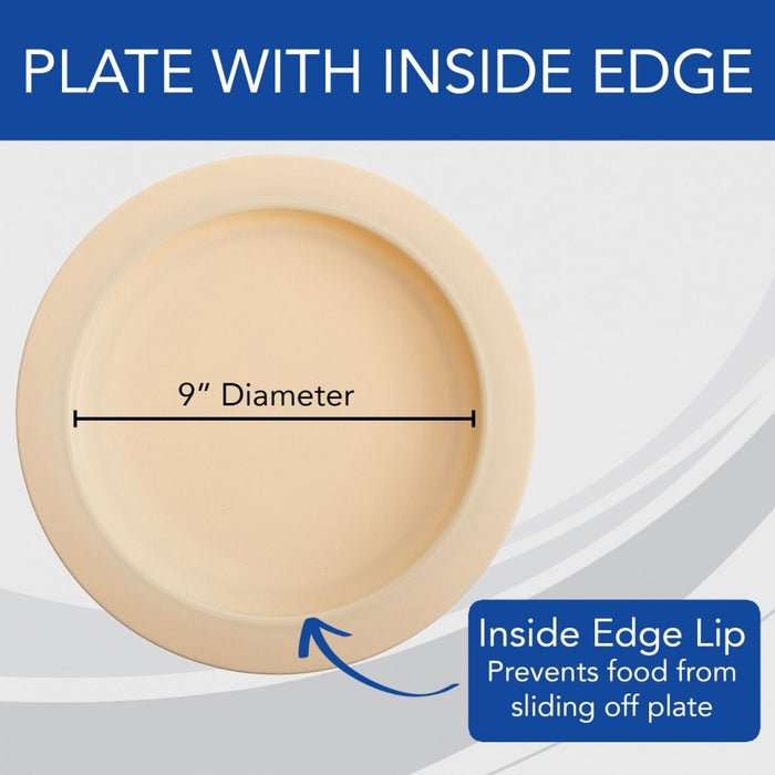 Patterson Medical Plate with Inside Edge