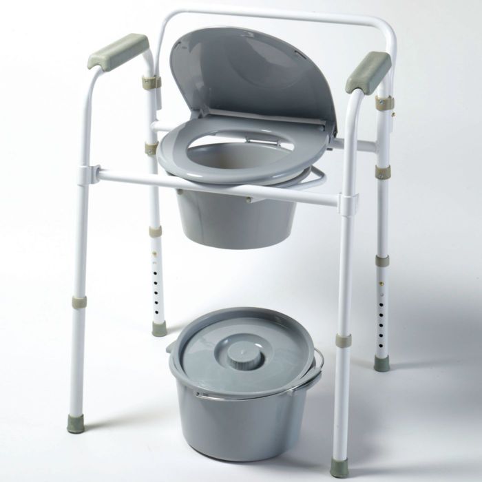 Homecraft Steel Commode — Grayline Medical