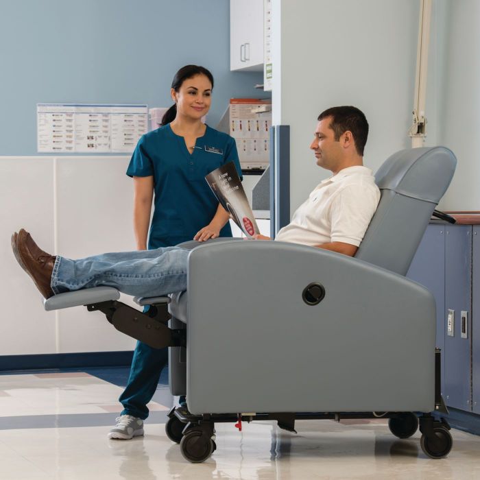 Patterson Medical Inverness Treatment Recliner — Grayline Medical