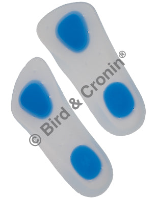 Bird & Cronin Soft Line Silicone Foot Orthotics - Three-Quarter Insole