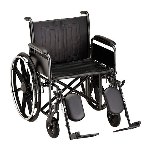 22 Inch Steel Wheelchair 