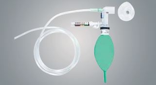  Flow-Inflating Resuscitation Bag with Manometer, 1 L