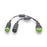 Vyaire Medical Transducer Adapter Cables - Utah / Biotrans IBP Single Adapter Cable, 1.2 m - 2016997-002