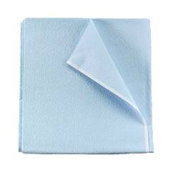 Tidi Products Tissue / Poly Drape / Stretcher Sheet - SHEET, DRAPE, T / P/T, 40"X72", BLUE - 951939