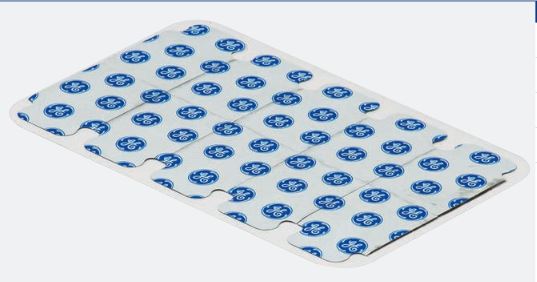 Vyaire Resting ECG / EKG Electrodes - Resting EKG Electrode with Large Tab, Size Adult - 2009101-003