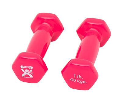 Cando Vinyl Coated Dumbbell- Pair