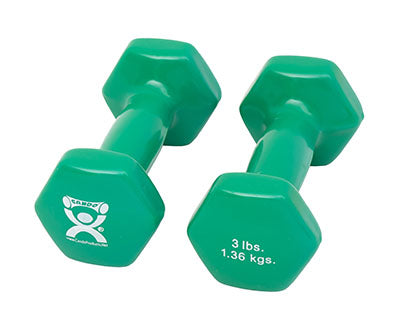 Cando Vinyl Coated Dumbbell- Pair