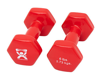 Cando Vinyl Coated Dumbbell- Pair