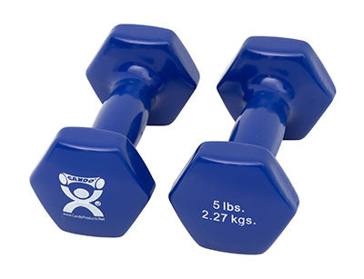 Cando Vinyl Coated Dumbbell- Pair