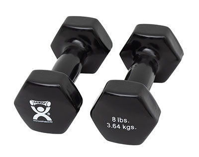 Cando Vinyl Coated Dumbbell- Pair