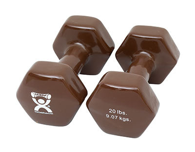 Cando Vinyl Coated Dumbbell- Pair