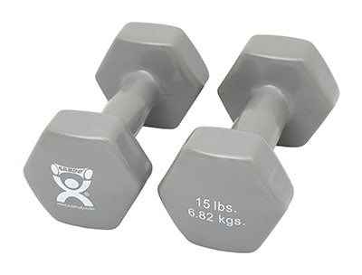 Cando Vinyl Coated Dumbbell- Pair