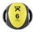 CanDo Dual-Handle Medicine Ball - 9" Diameter