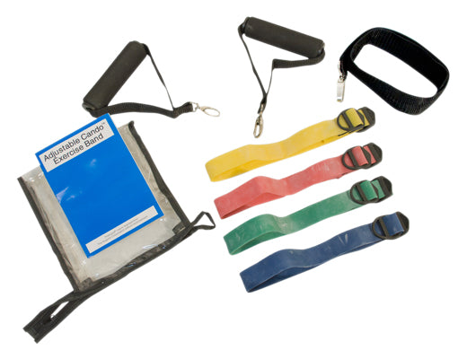 CanDo Adjustable Exercise Band System Kit