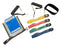 CanDo Adjustable Exercise Band System Kit