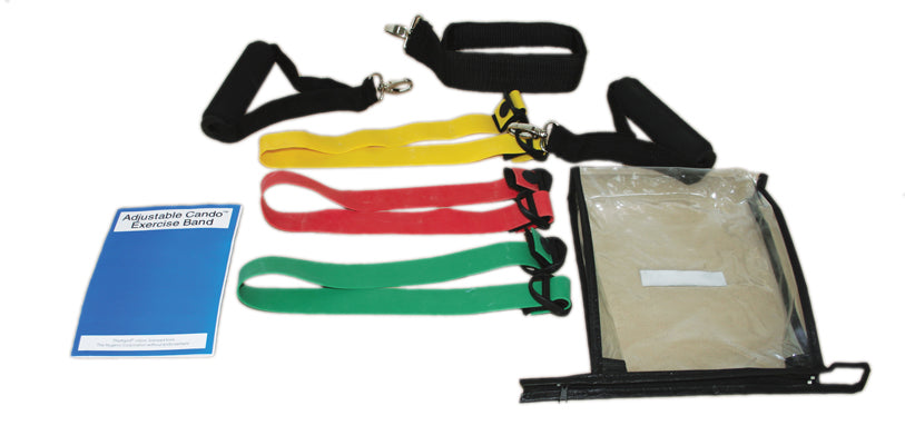 CanDo Adjustable Exercise Band System Kit