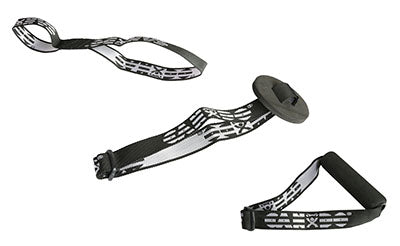 CanDo Exercise Band - Accessory - Kit, 1 each: loop stirrup, door disc, handle (Pair)