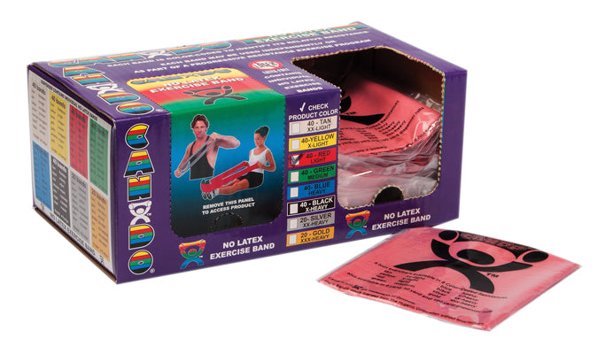 CanDo Pre-cut Exercise Band 4' Length