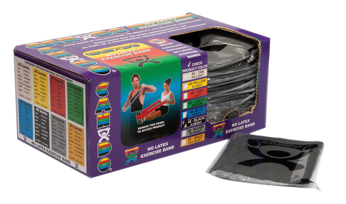 CanDo Pre-cut Exercise Band 4' Length