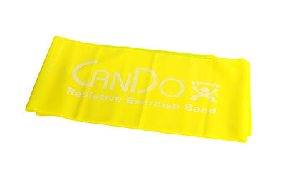 CanDo Low Powder Pre-cut Exercise Band 5' length