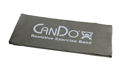 CanDo Low Powder Pre-cut Exercise Band 5' length