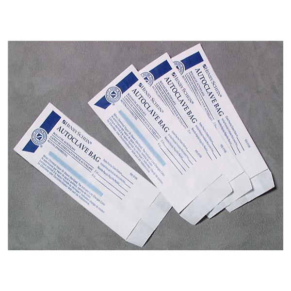 Henry Schein  Bag Autoclave HSI 8 in White 1000/Bx, 5 BX/CA (1417)