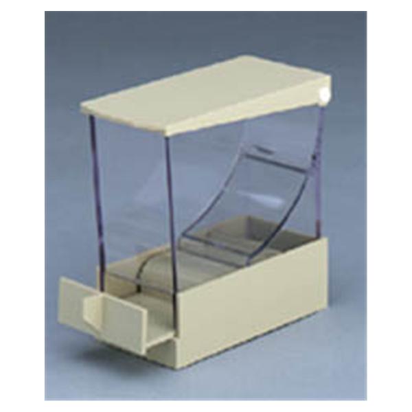 Henry Schein  Deluxe Dispenser Cotton Roll HSI Acrylic Clear / White Ea