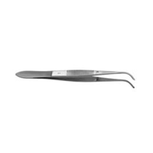 Henry Schein  Forcep Iris Henry Schein 4" Full Curve 1x2 Teeth Ea