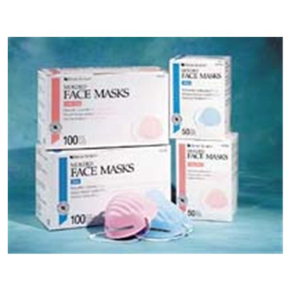 Henry Schein  Molded Face Mask HSI Pink Cone 100/Bx, 20 BX/CA (MK-6723)