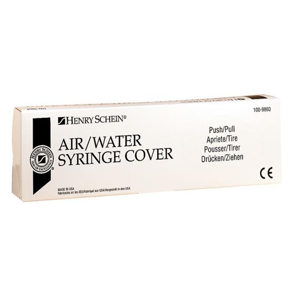 Henry Schein  Cover Syringe HSI 2.5 in x 10 in Clear 500/Bx, 24 BX/CA (100-9860)
