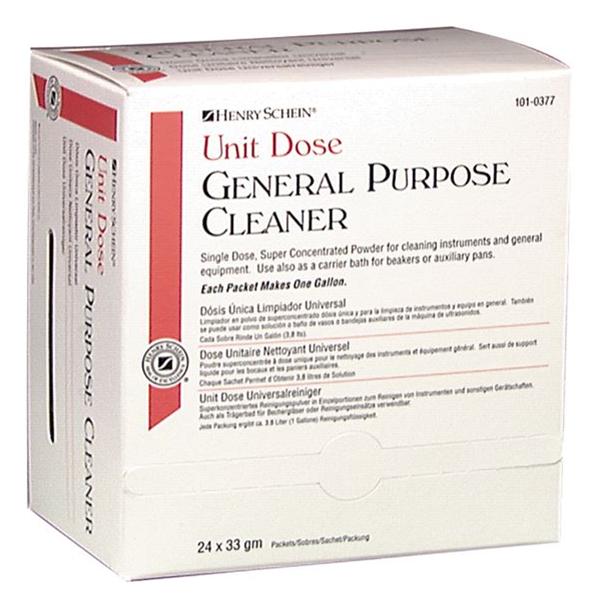 Henry Schein Disinfectant General Purpose HSI Packets 24/Bx, 6 BX/CA