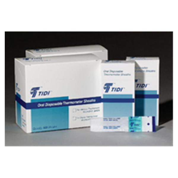 Tidi Products  Sheath Sanitherm For Mercury Thermometer 100/Bx, 50 BX/CA (20521)