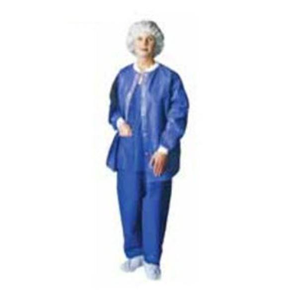 Precept Medical Products Jacket Warm-Up Coolwear Large Blue 30/Ca