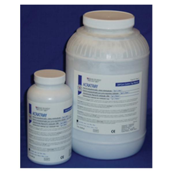 Henry Schein  Acratray Tray Acrylic Powder Self Cure Blue Powder 5Lb/Bt