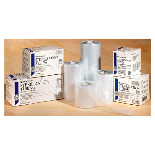 Henry Schein  Tubing Sterilization HSI 3 in Clear 100'/Rl, 12 RL/CA (902-000313)