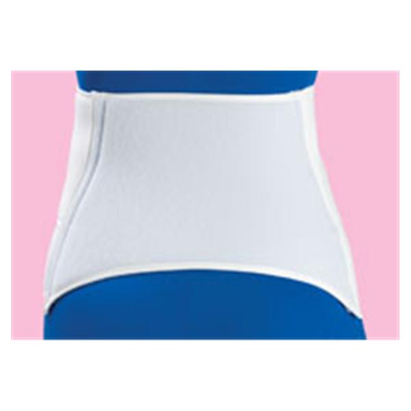 Frank Stubbs  Binder Compression Abdominal Elastic 3Pnl White 12" Universal Ea