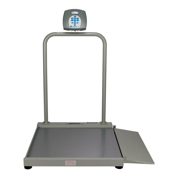 Health-O-Meter Scale Wheelchair 1000Lb 1-1/2" TFT-LCD Screen Dgtl 29.25x28.25 EA