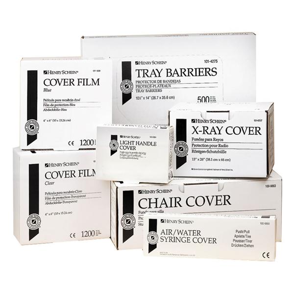 Henry Schein  Cover Film HSI 4 in x 6 in Blue 1200/Bx, 12 BX/CA (101-1838)