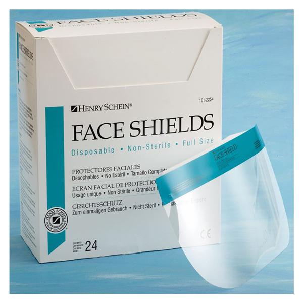 Henry Schein  Shield Safety HSI Clear 24/Bx, 12 BX/CA (1012254)