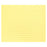 Crosstex International Towel Patient Econoback 19 in x 13 in Yellow Tissue / Poly 500/Ca