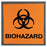 HPTC Biohazard Labels HCLS2x2 25/Pk