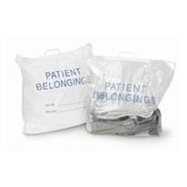 Medegen Medical Products Bag Patient White/Blue 20x20x4" LLDPE Film w/ Snap Handle 250/Ca