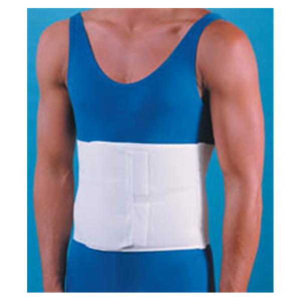 Frank Stubbs  Binder Compression Deluxe Adult Abd Elastic 3Pnl Wht Sz 9 Lg Ea