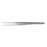 Henry Schein  Forcep Iris Henry Schein 4" Straight 1x2 Teeth Stainless Steel Ea