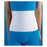 Frank Stubbs  Binder Compression Abdominal Elastic 2Pnl Wht Sz 8" Universal Ea