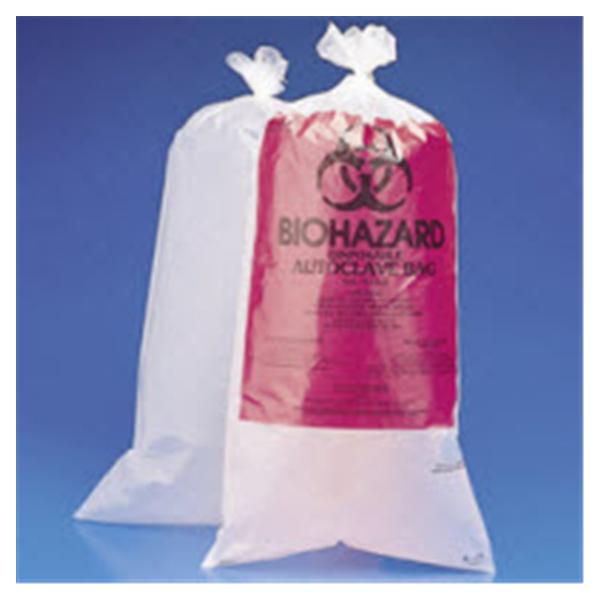 Medegen Medical Products Bag Specimen Transport 6x9" Zp/Flp Flm Clr/Blk/Rd 2 1000/Ca