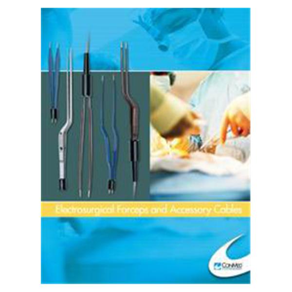 Conmed oration Forcep Jewelers 4" 0.4mm Micro Tip Insulated/Bipolar EA