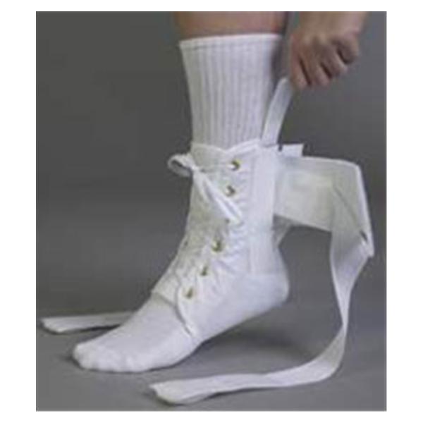 Medical Specialties Brace Stabilizer ASO Ankle Nylon White Size Medium EA