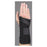 Medical Specialties Brace Lacer Wrist Suede Black Size 8" X-Large Left EA